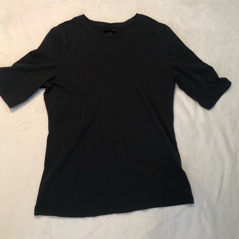 Who What Wear Black T-shirt